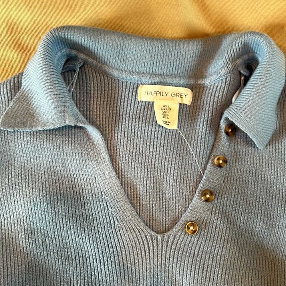 Ribbed sweater - Picture 3 of 3